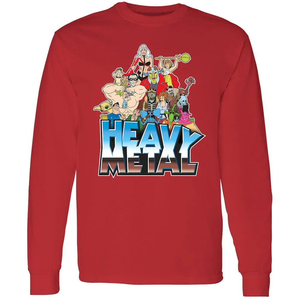 Long Sleeve T-Shirt - 92U6D8L6 - Red - 14