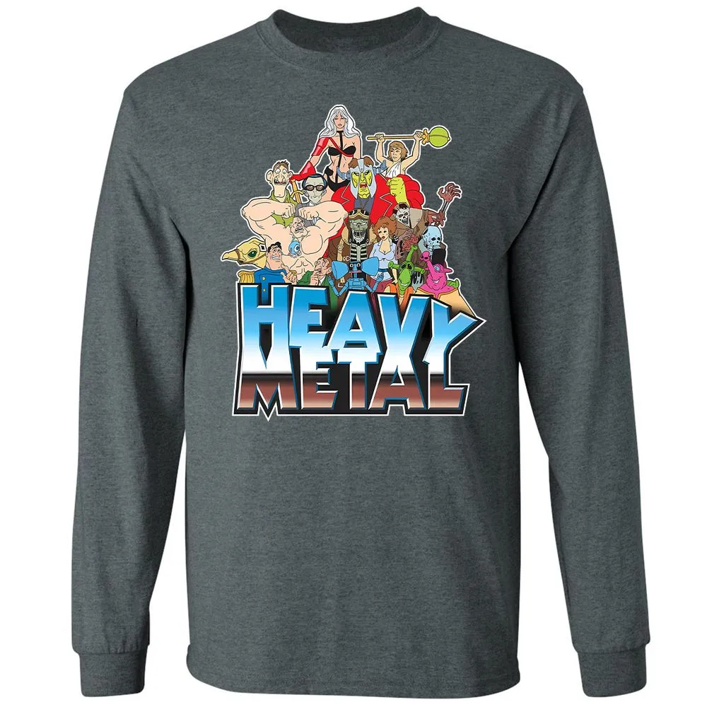 Long Sleeve T-Shirt - 92U6D8L6 - Dark Heather - 15
