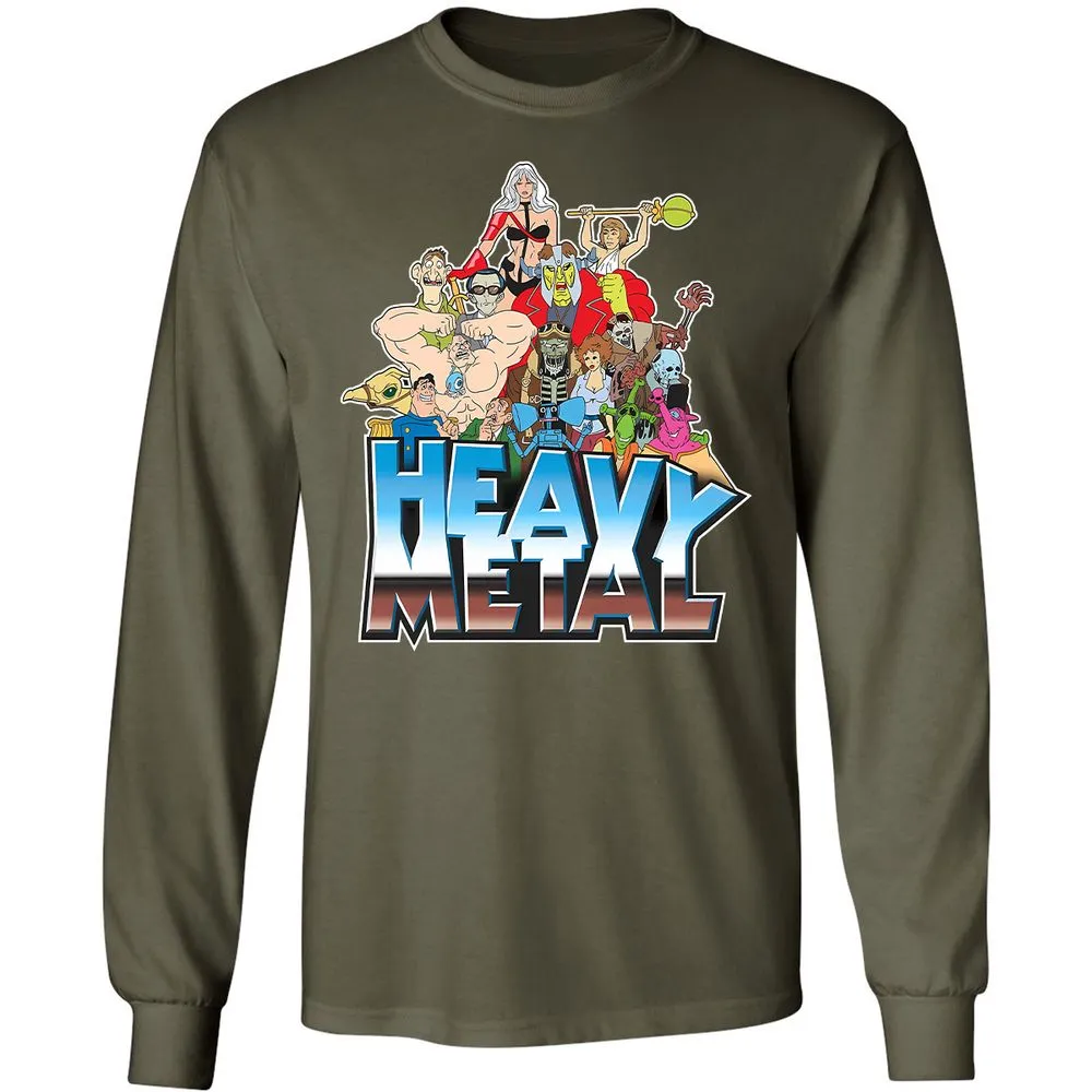 Long Sleeve T-Shirt - 92U6D8L6 - Military Green - 16