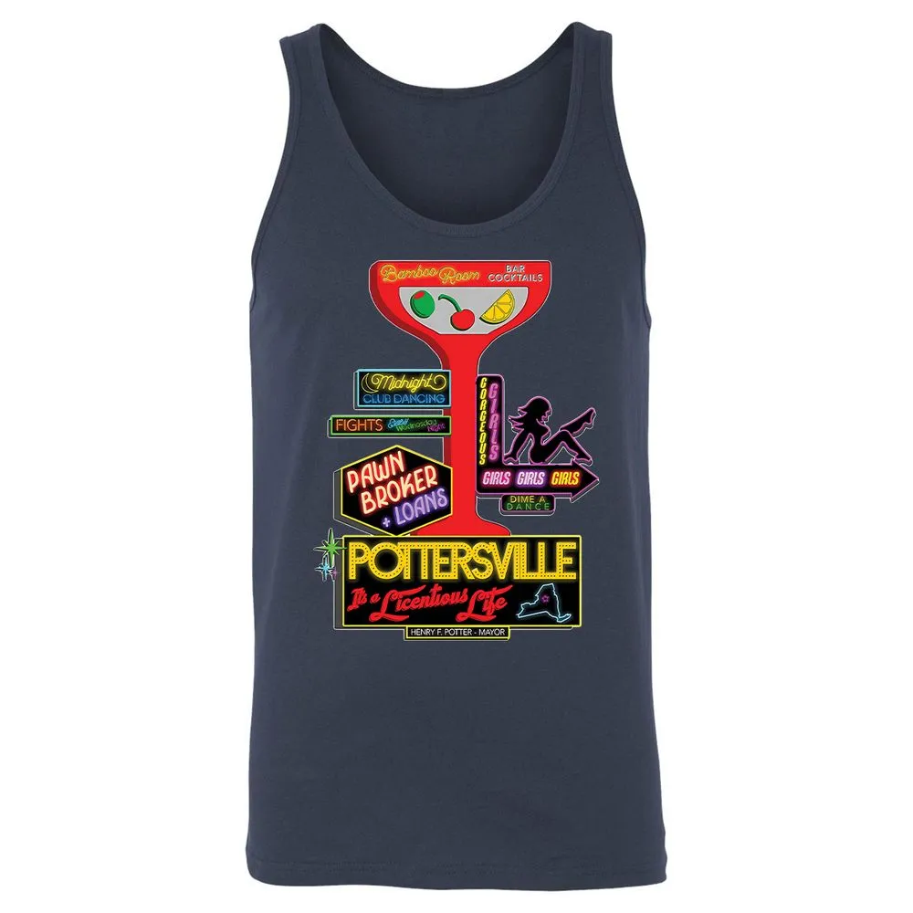 Unisex Jersey Tank - AHAQE46V - Navy - 2