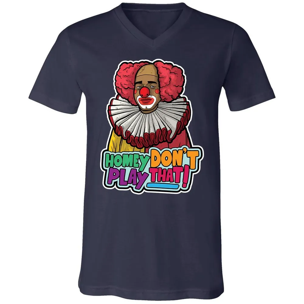 Unisex V-Neck T-Shirt - VPRTVMH9 - Navy - 2