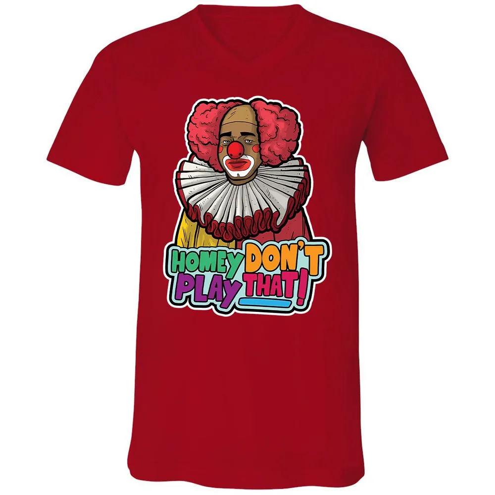 Unisex V-Neck T-Shirt - VPRTVMH9 - Red - 3