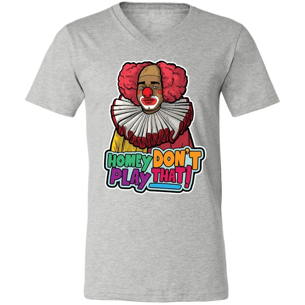 Unisex V-Neck T-Shirt - VPRTVMH9 - Athletic Heather - 7
