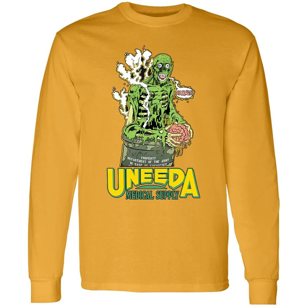 Long Sleeve T-Shirt - F67PURP9 - Gold - 9
