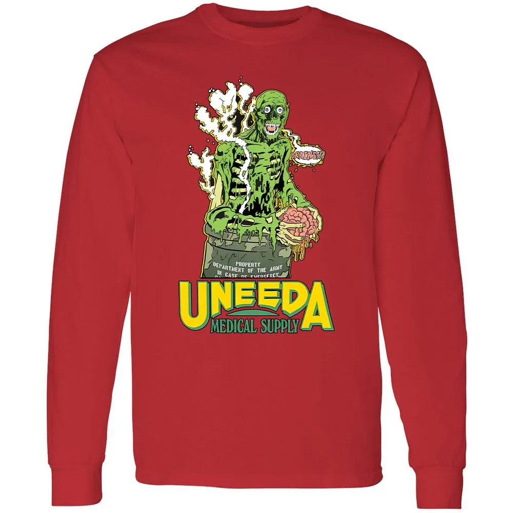 Long Sleeve T-Shirt - F67PURP9 - Red - 14