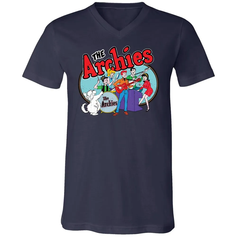 Unisex V-Neck T-Shirt - NT8GX82L - Navy - 2