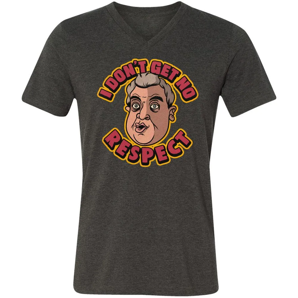 Unisex V-Neck T-Shirt - JUUHAGAG - Dark Grey Heather - 8