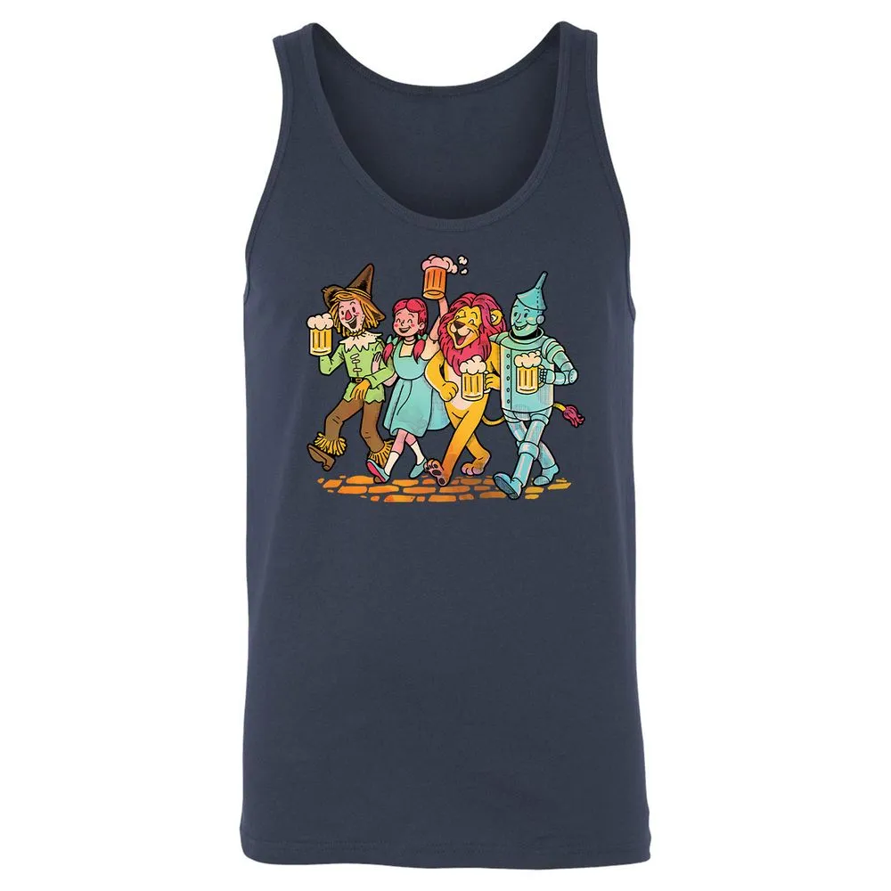 Unisex Jersey Tank - 4TQNMLNY - Navy - 2