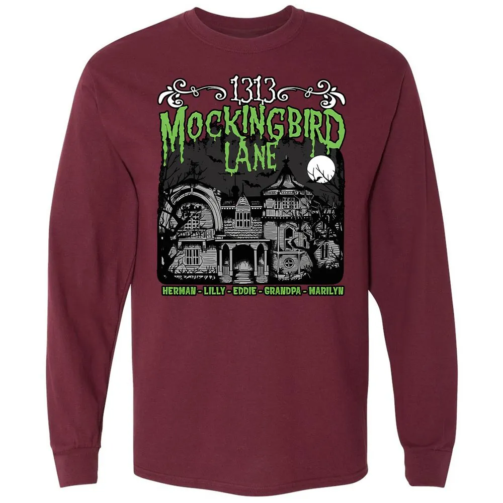 Long Sleeve T-Shirt - 3QE7TD2E - Maroon - 11