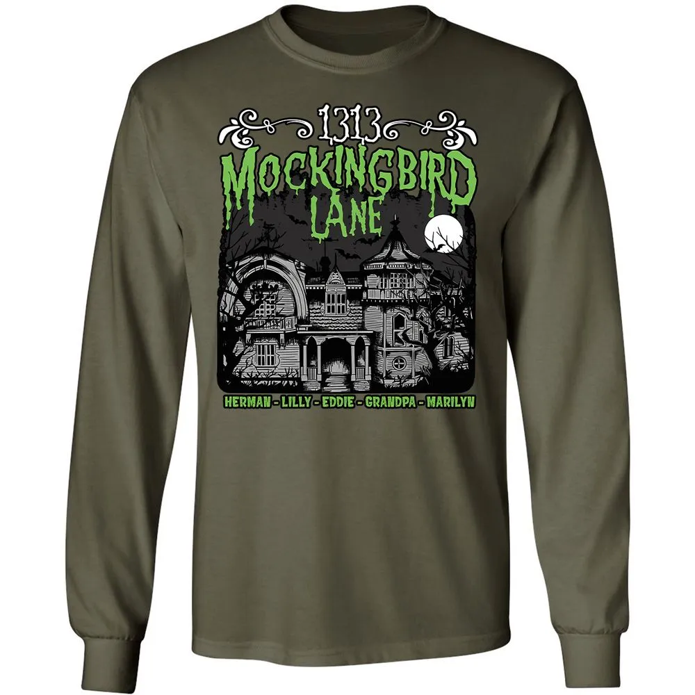 Long Sleeve T-Shirt - 3QE7TD2E - Military Green - 16