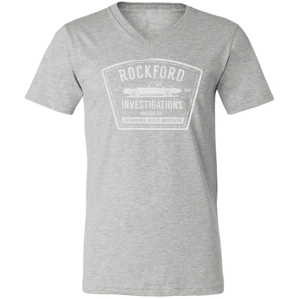 Unisex V-Neck T-Shirt - 7N4H7ENE - Athletic Heather - 7