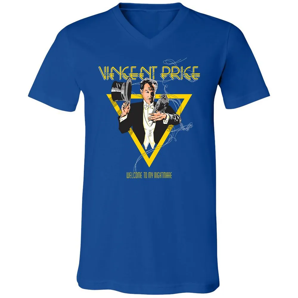 Unisex V-Neck T-Shirt - K8RSXQXG - True Royal - 4