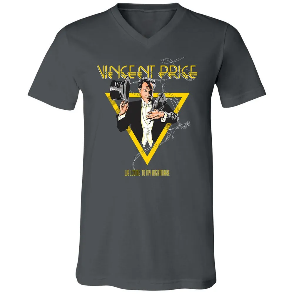 Unisex V-Neck T-Shirt - K8RSXQXG - Asphalt - 12