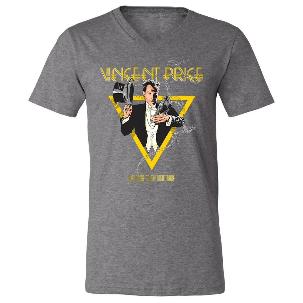 Unisex V-Neck T-Shirt - K8RSXQXG - Deep Heather - 13