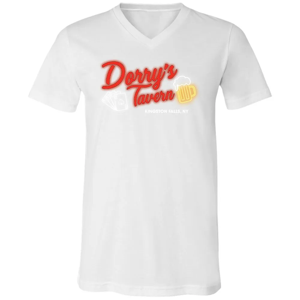 Unisex V-Neck T-Shirt - PC9P1QZC - White - 5