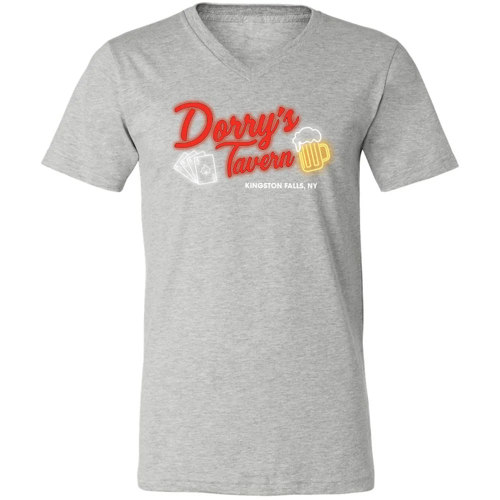 Unisex V-Neck T-Shirt - PC9P1QZC - Athletic Heather - 7