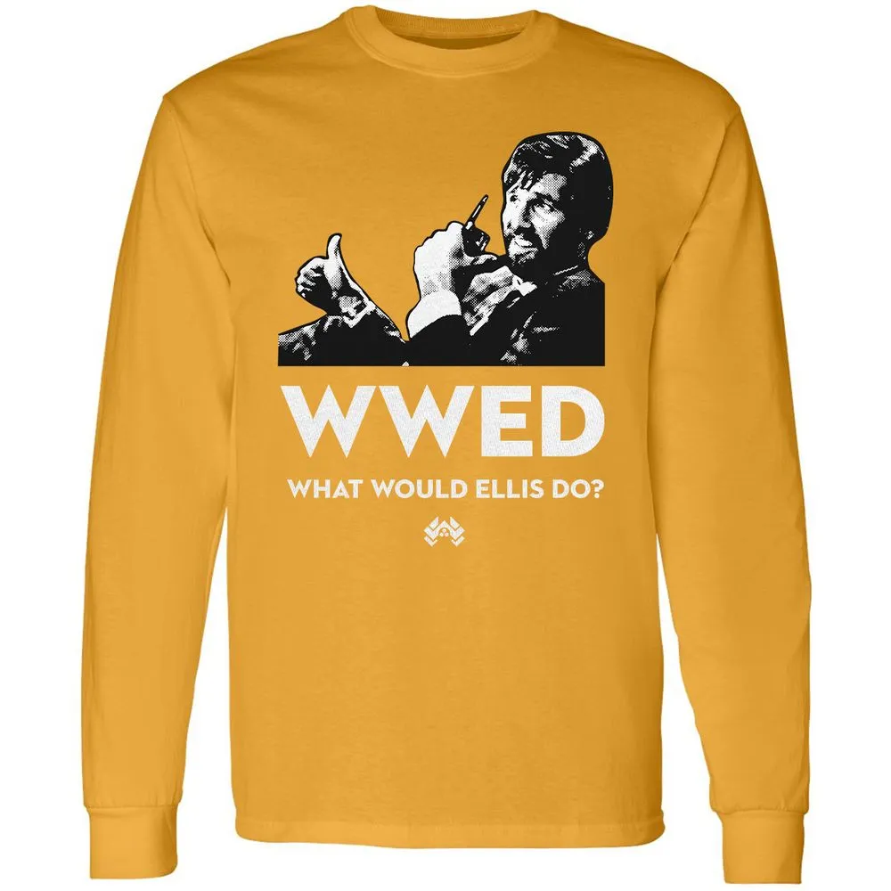 Long Sleeve T-Shirt - 3ULS6J2Z - Gold - 9