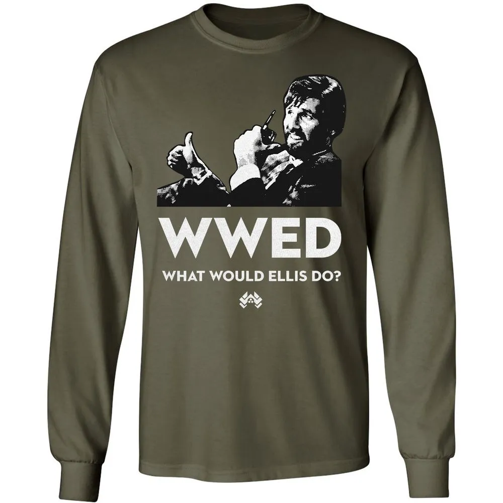 Long Sleeve T-Shirt - 3ULS6J2Z - Military Green - 16