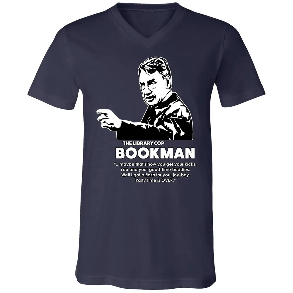 Unisex V-Neck T-Shirt - CZ53CECR - Navy - 2