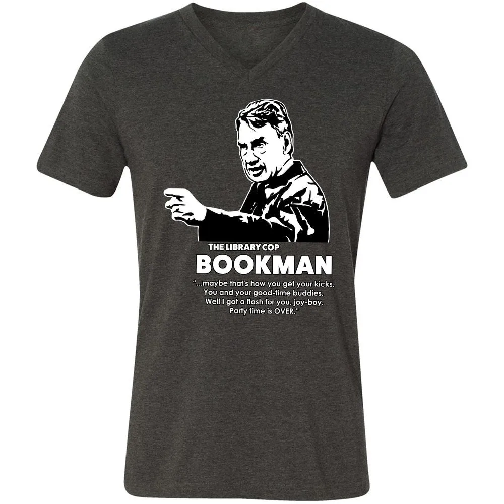 Unisex V-Neck T-Shirt - CZ53CECR - Dark Grey Heather - 8