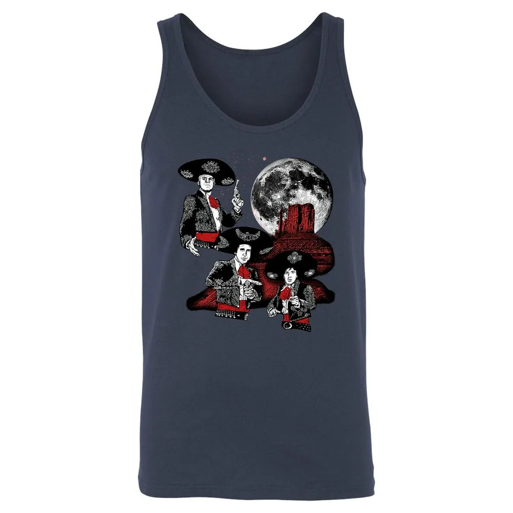 Unisex Jersey Tank - ZKMKUH89 - Navy - 2