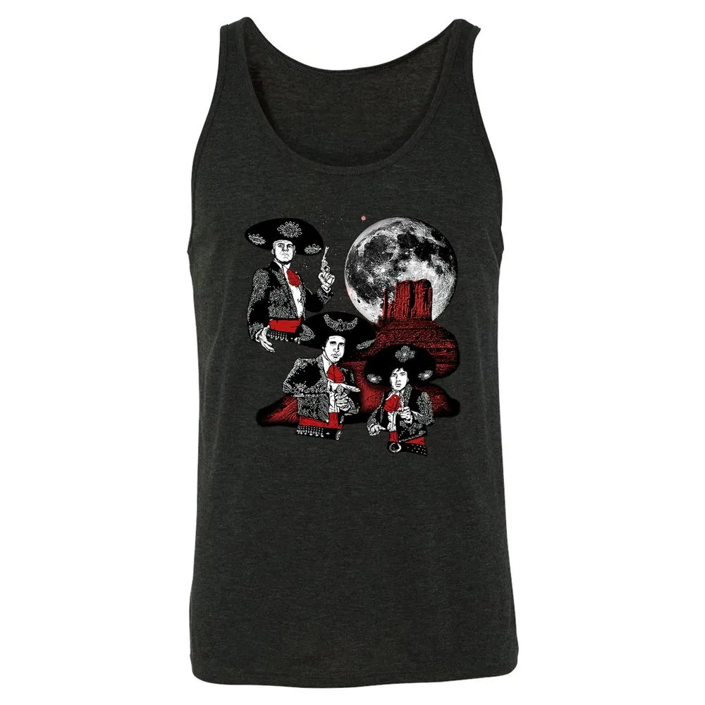Unisex Jersey Tank - ZKMKUH89 - Charcoal Black Triblend - 5