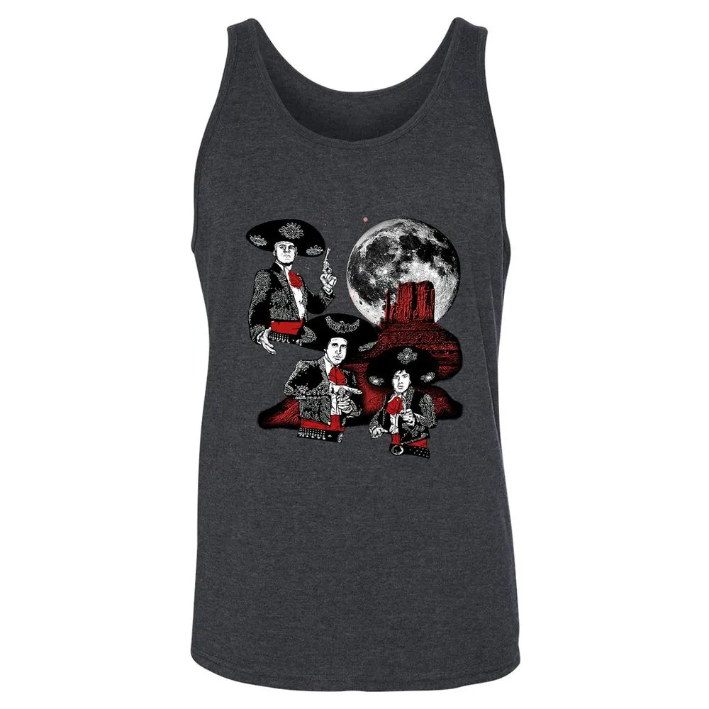 Unisex Jersey Tank - ZKMKUH89 - Dark Grey Heather - 6
