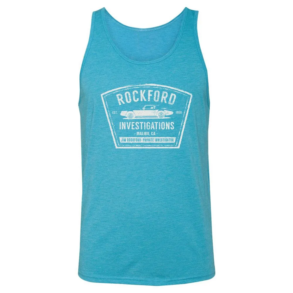 Unisex Jersey Tank - D8L2XZ5T - Aqua Triblend - 3