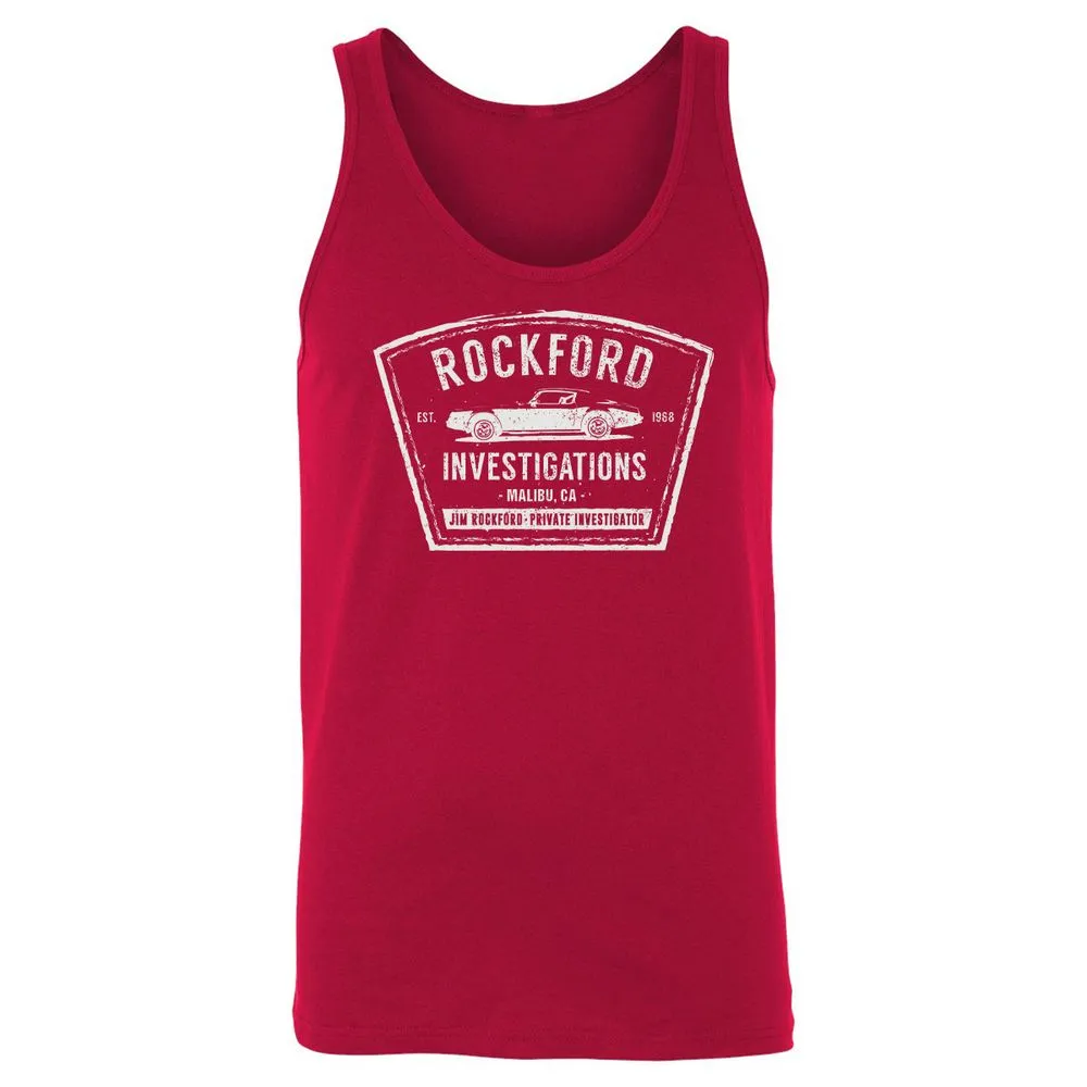 Unisex Jersey Tank - D8L2XZ5T - Red - 11