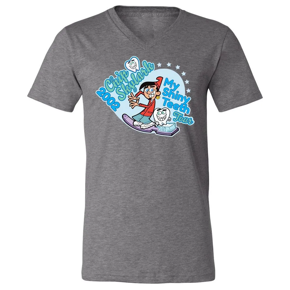 Unisex V-Neck T-Shirt - 5S9KFKLK - Deep Heather - 13