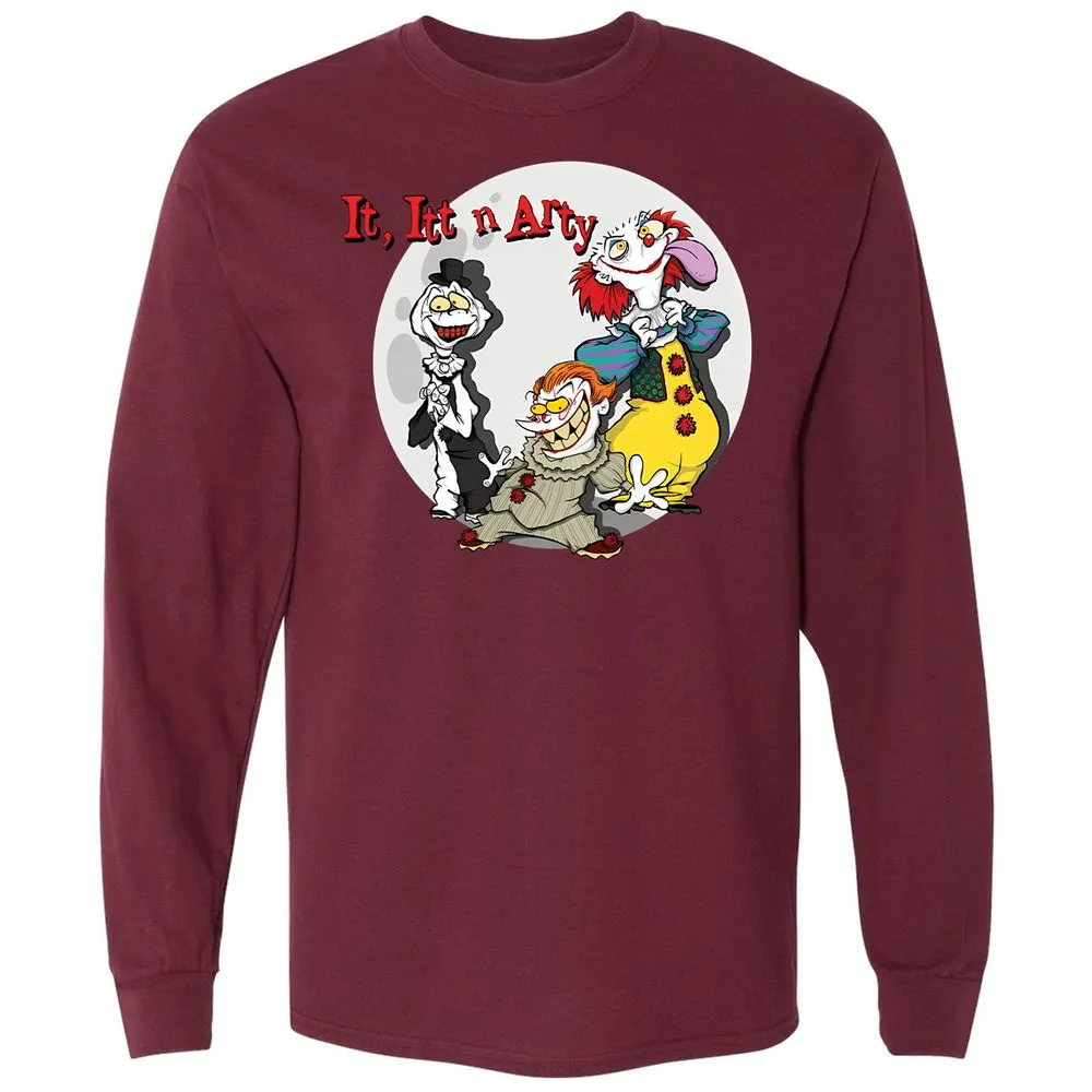 Long Sleeve T-Shirt - 5WDB97EV - Maroon - 11