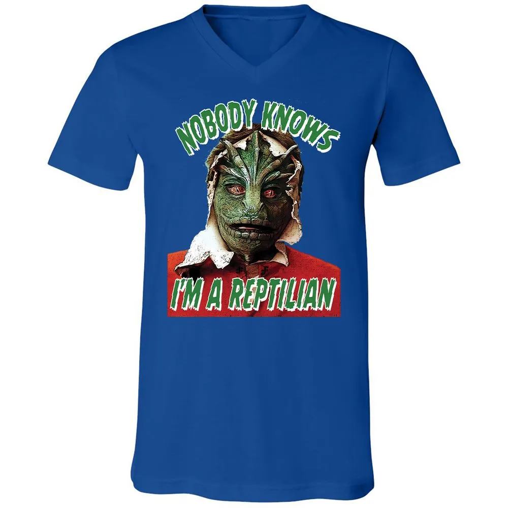 Unisex V-Neck T-Shirt - 3BEGK8AX - True Royal - 4