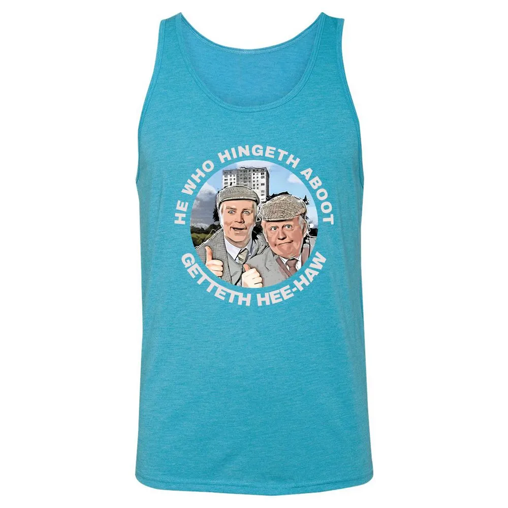 Unisex Jersey Tank - FJYZYPNU - Aqua Triblend - 3