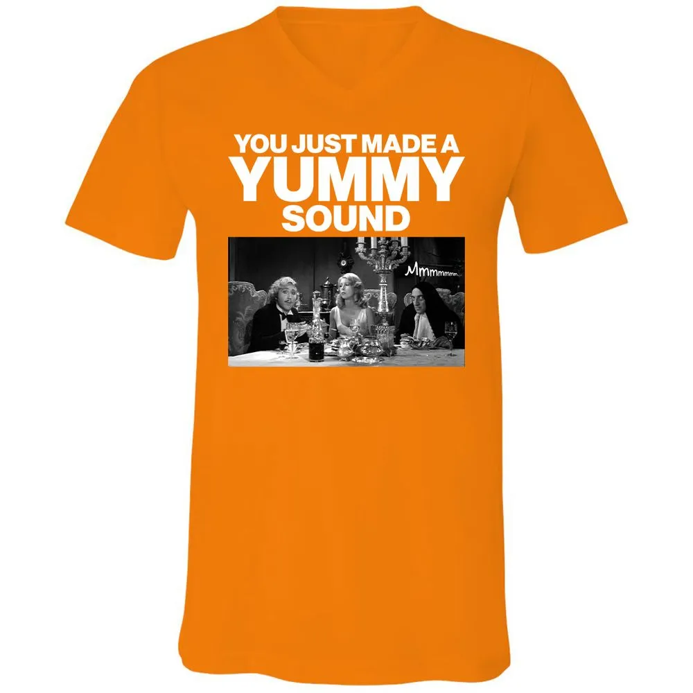 Unisex V-Neck T-Shirt - KBRFFSBV - Orange - 11