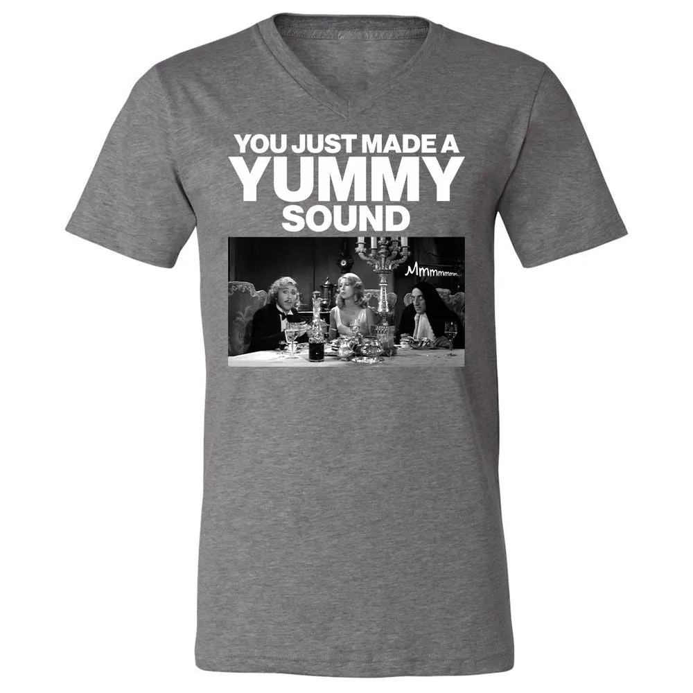 Unisex V-Neck T-Shirt - KBRFFSBV - Deep Heather - 13