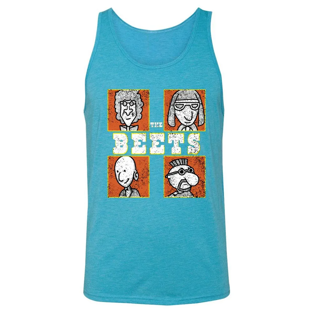 Unisex Jersey Tank - 12HRDD74 - Aqua Triblend - 3