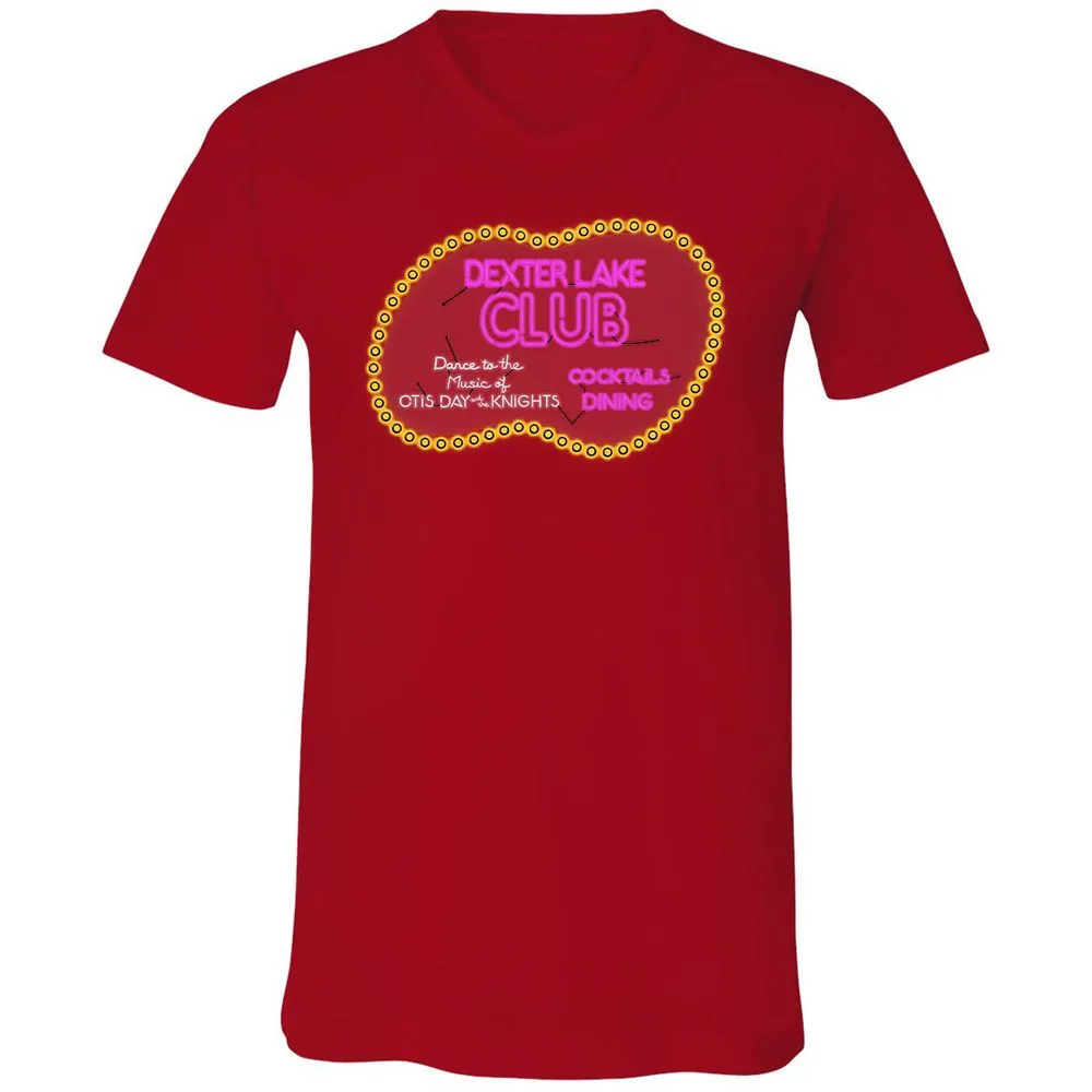 Unisex V-Neck T-Shirt - 7A43X13W - Red - 3