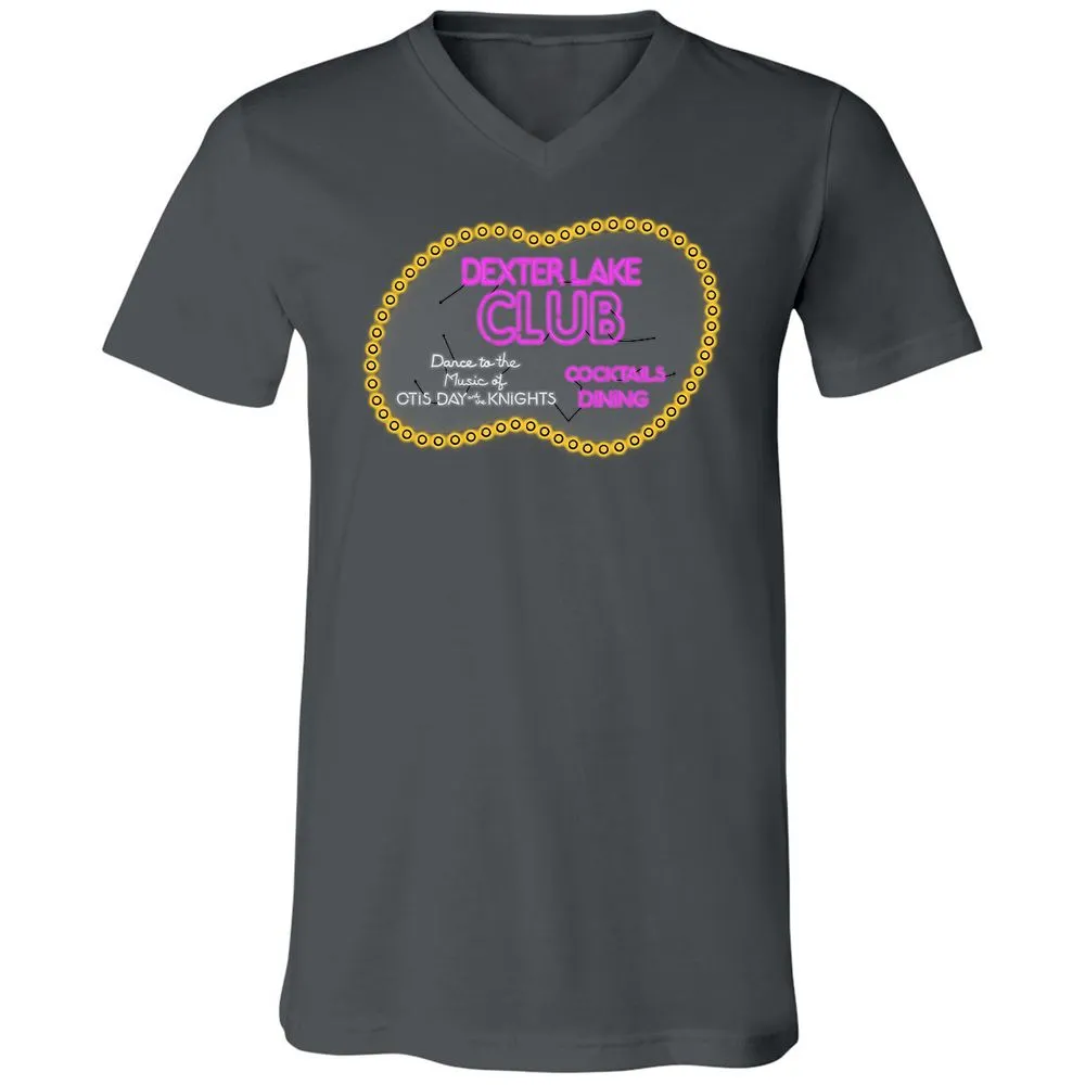 Unisex V-Neck T-Shirt - 7A43X13W - Asphalt - 12