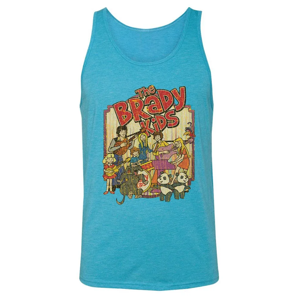 Unisex Jersey Tank - R47MR3KU - Aqua Triblend - 3