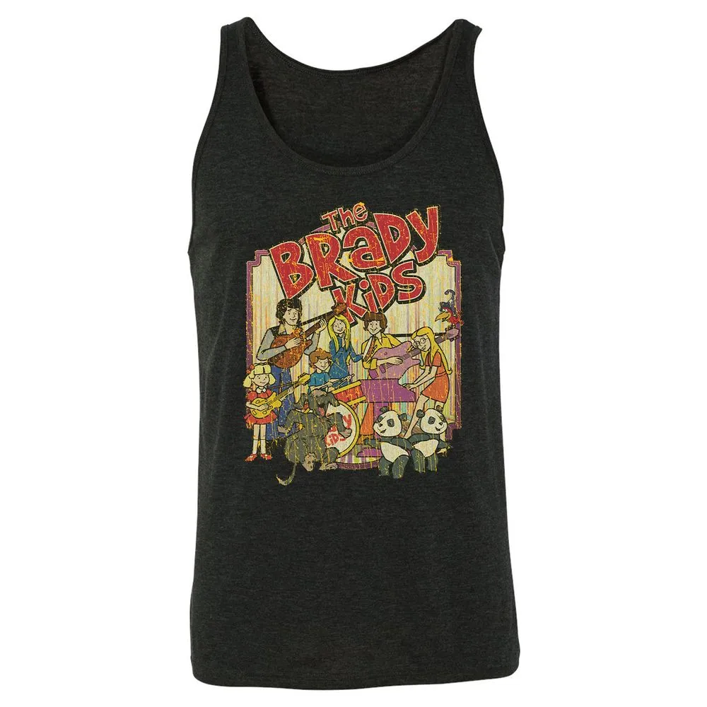 Unisex Jersey Tank - R47MR3KU - Charcoal Black Triblend - 5