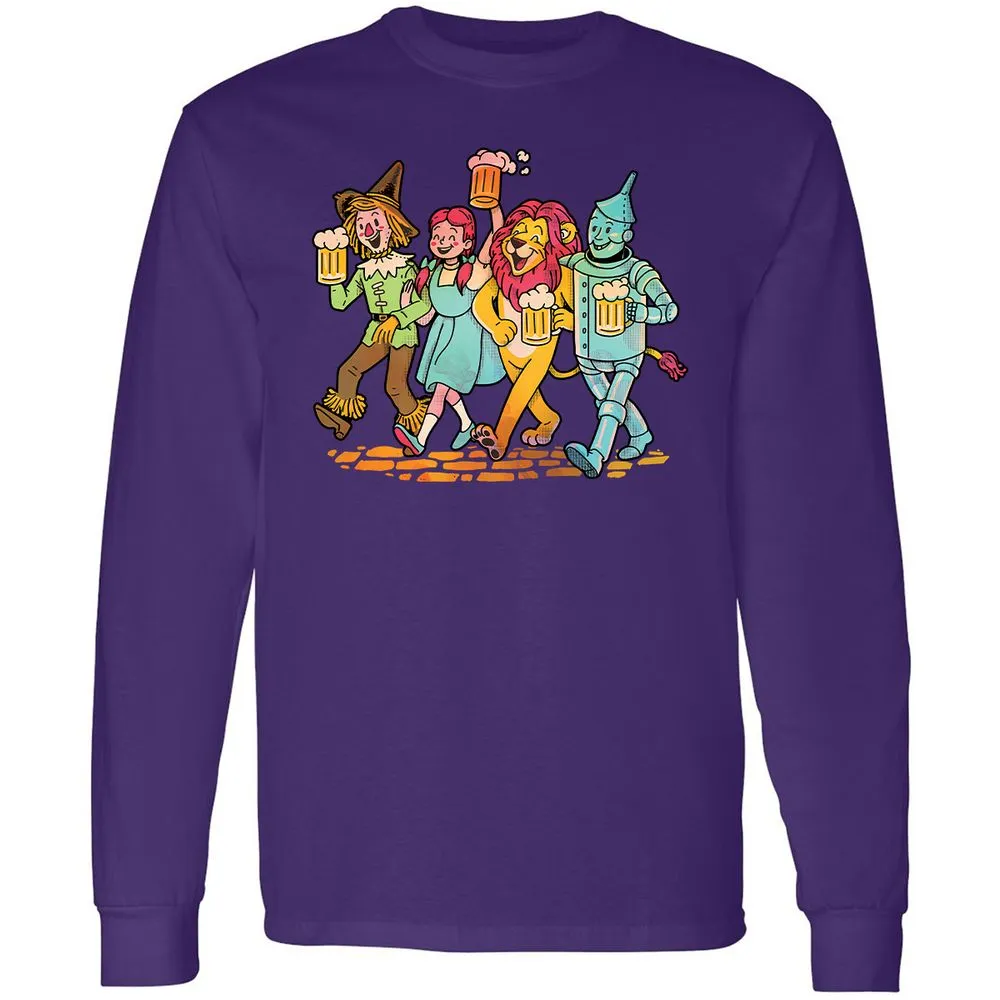 Long Sleeve T-Shirt - XRN6ALXH - Purple - 13