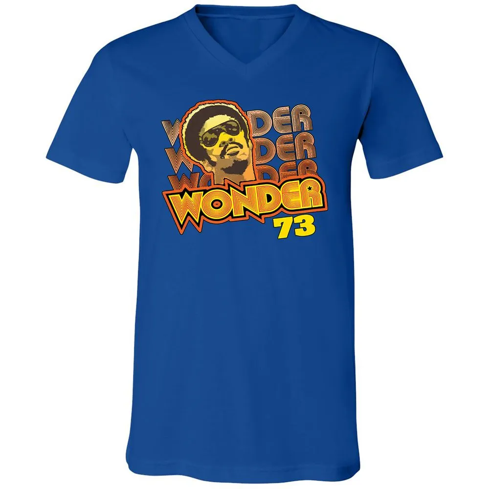 Unisex V-Neck T-Shirt - 9AJ3TCNM - True Royal - 4