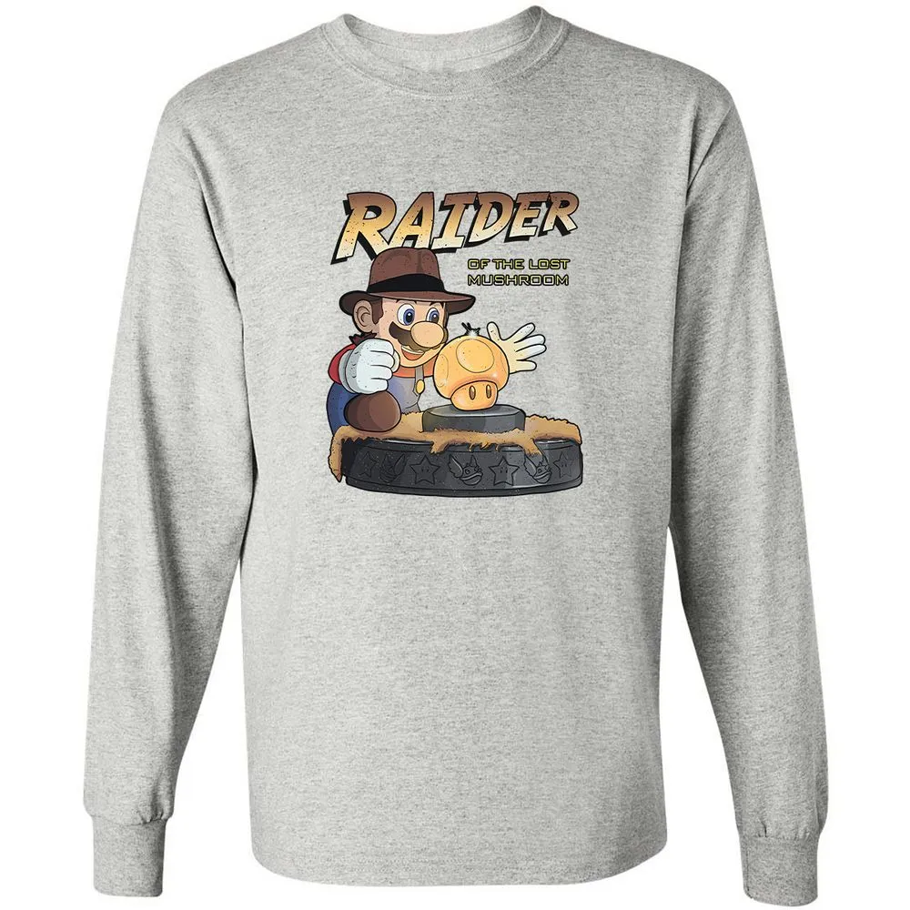 Long Sleeve T-Shirt - FHFLVNQN - Ash - 7