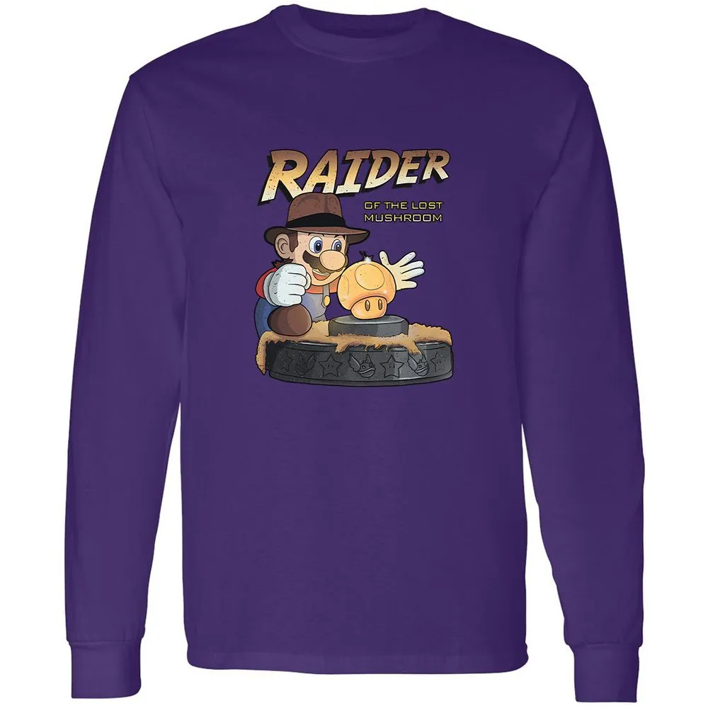 Long Sleeve T-Shirt - FHFLVNQN - Purple - 13
