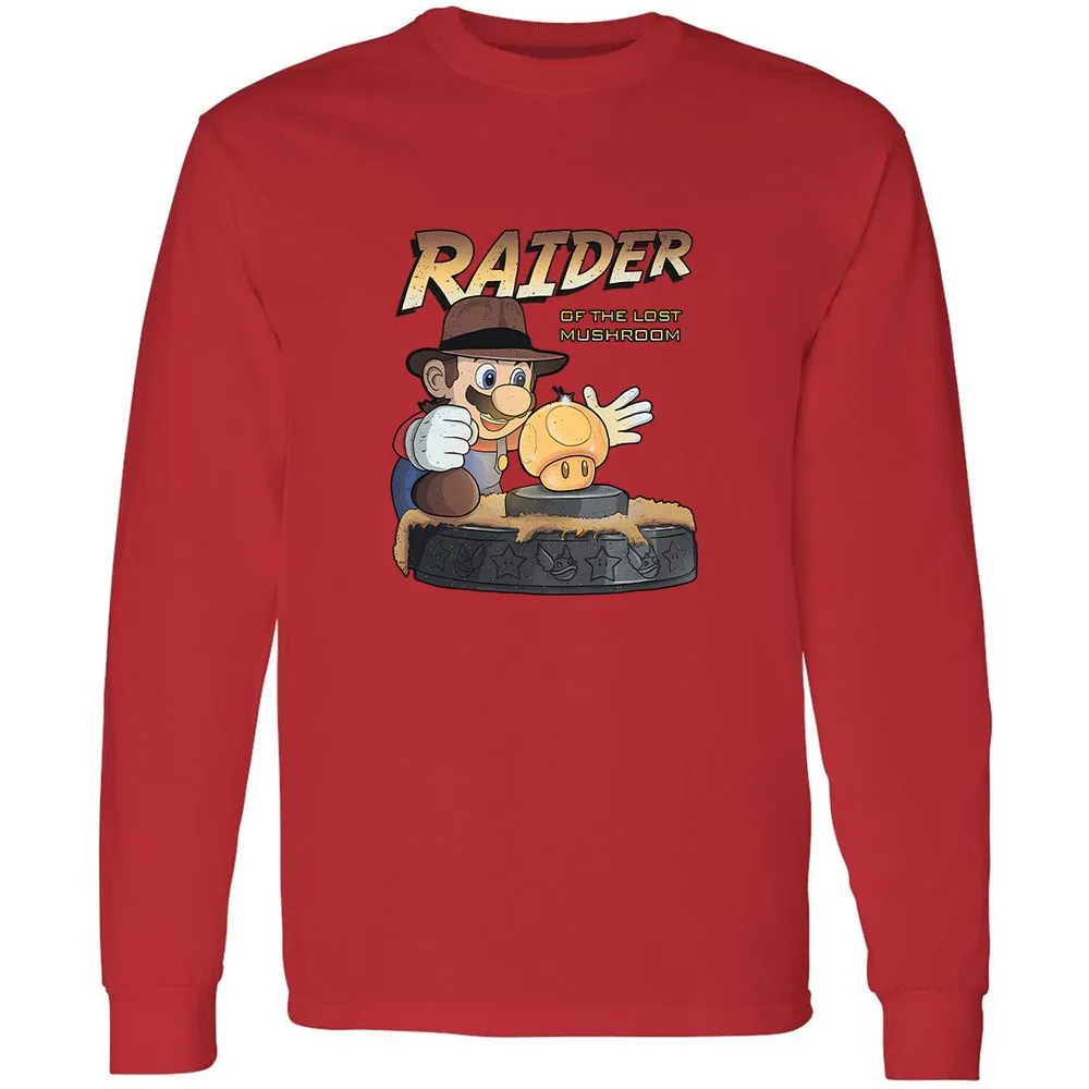 Long Sleeve T-Shirt - FHFLVNQN - Red - 14