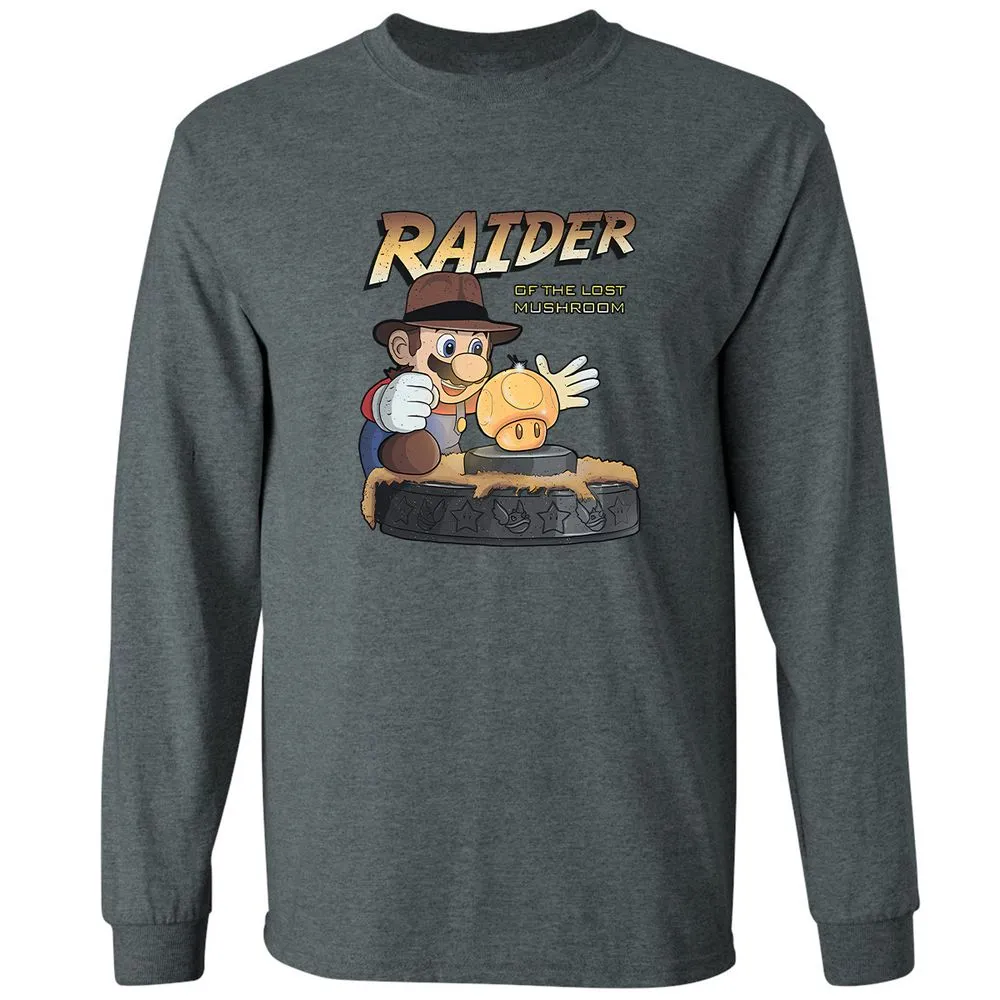 Long Sleeve T-Shirt - FHFLVNQN - Dark Heather - 15