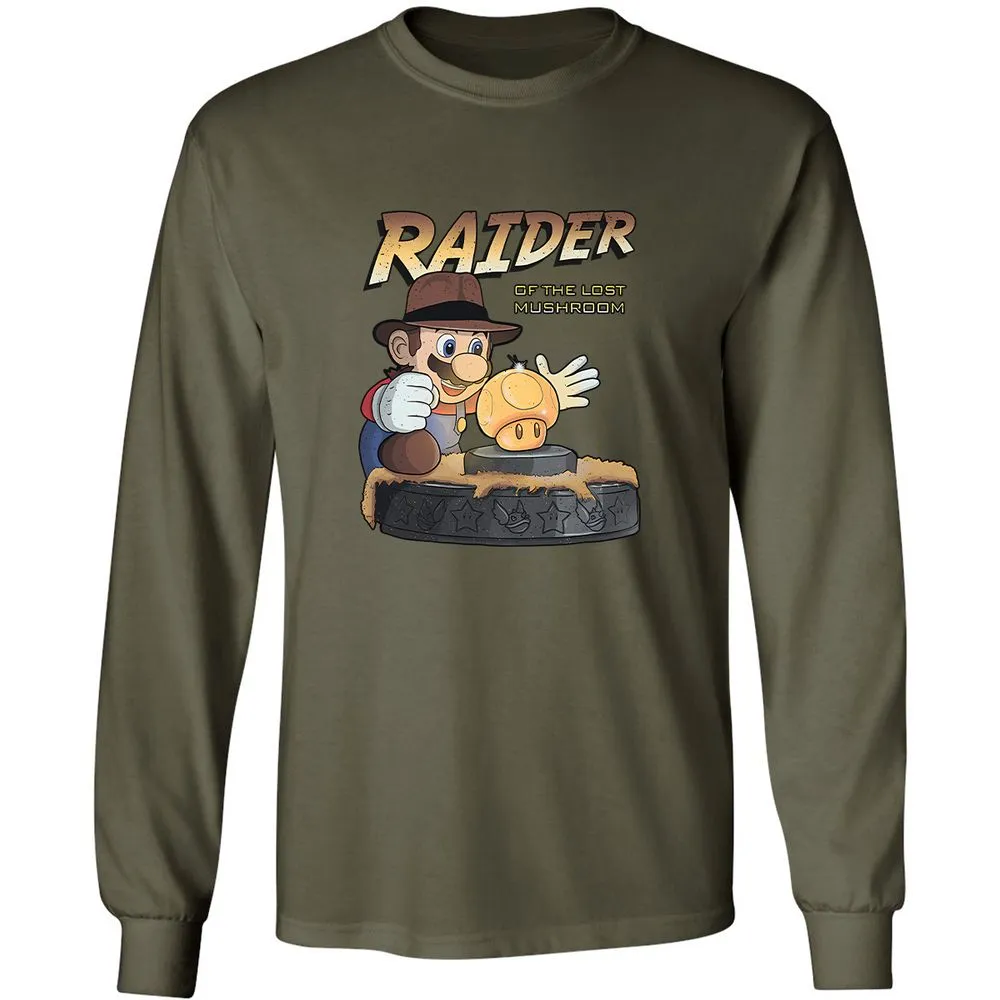 Long Sleeve T-Shirt - FHFLVNQN - Military Green - 16