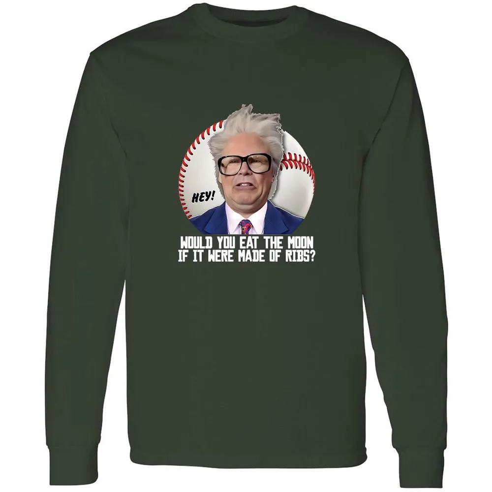 Long Sleeve T-Shirt - 4KZ19MHE - Forest Green - 4