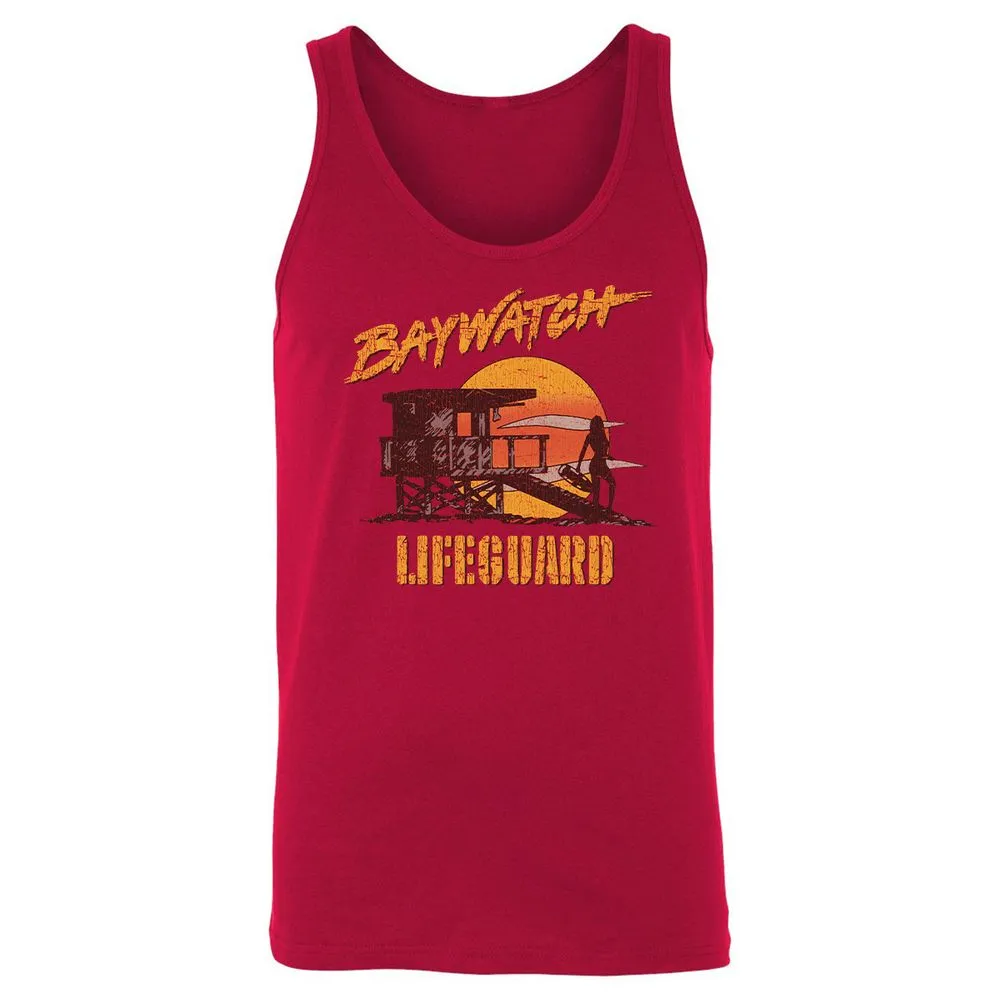 Unisex Jersey Tank - M1FZ2EA8 - Red - 11