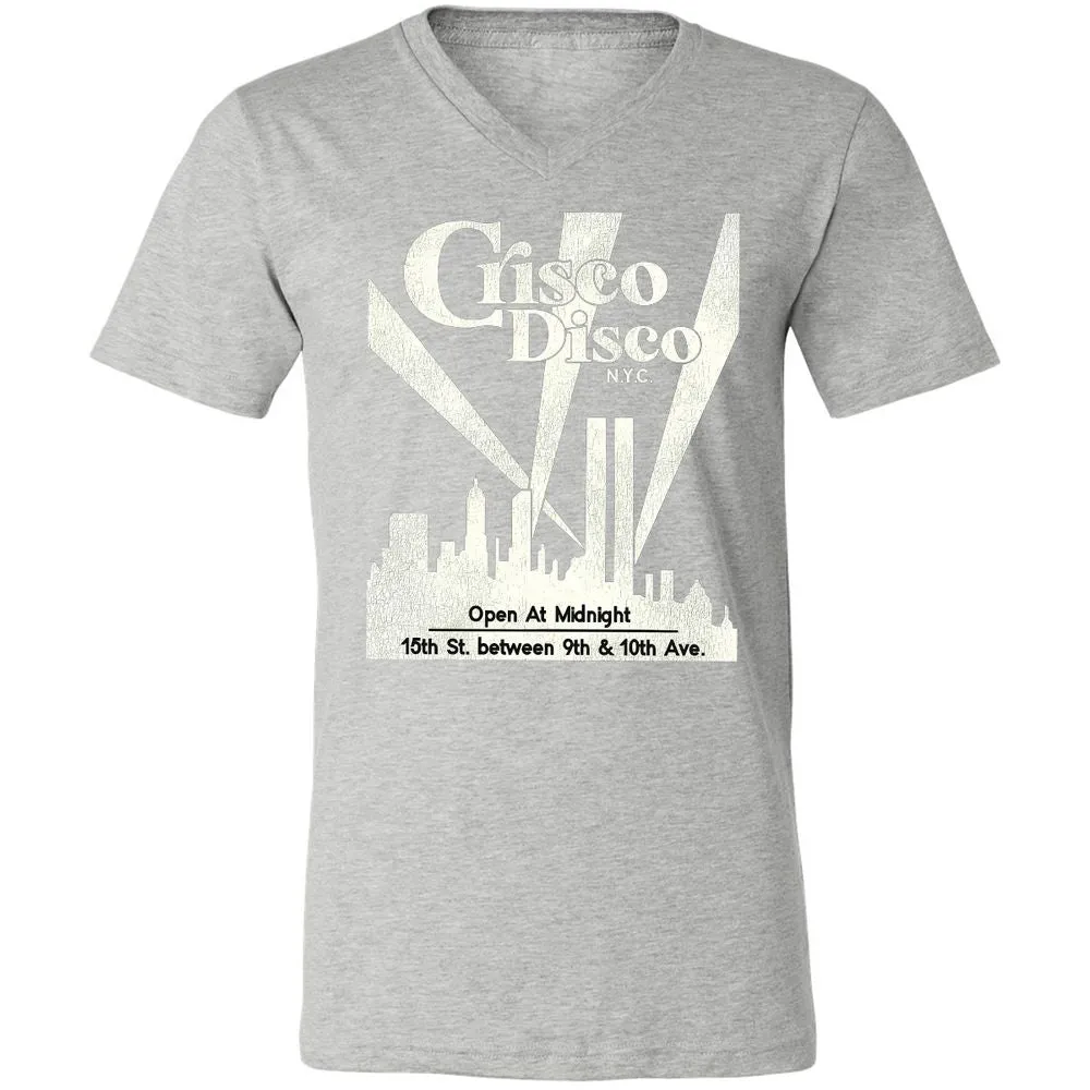 Unisex V-Neck T-Shirt - LZE1826K - Athletic Heather - 7